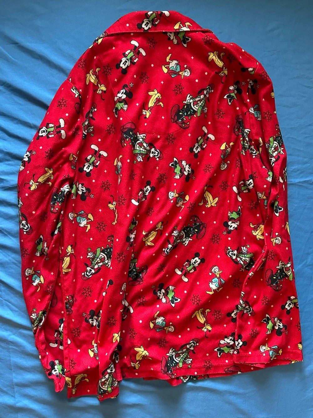 Disney Red Mickey & Friends Fleece Pajama Set - Picture 3 of 9